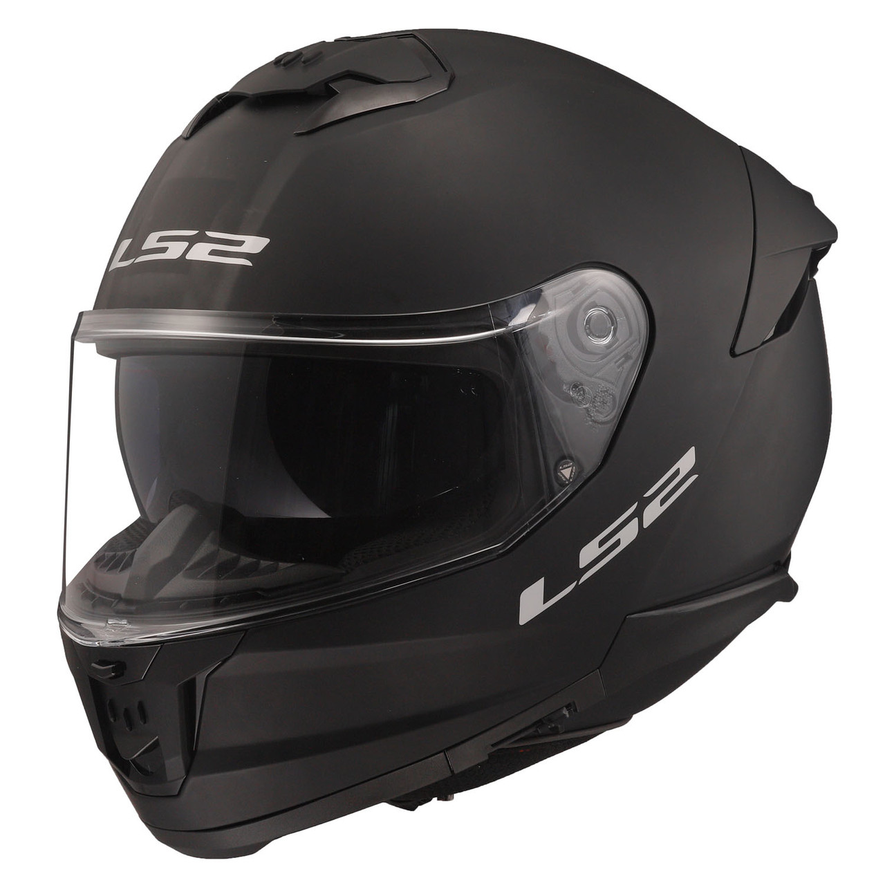 LS2 STREAM II ヘルメット マットブラック Mサイズ LS2 Stream II Matte Black Helmet - Speed Addicts